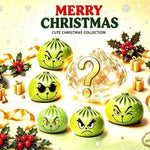 Glitter Green Dumpling Squeeze Toy