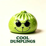 Glitter Green Dumpling Squeeze Toy