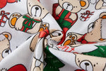 Christmas kids pajama's 100% Cotton Children's Sleepwear, Long Sleeved Pajamas Long Pants Set for Boys and Girls Aged 1-8