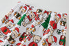 Christmas kids pajama's 100% Cotton Children's Sleepwear, Long Sleeved Pajamas Long Pants Set for Boys and Girls Aged 1-8