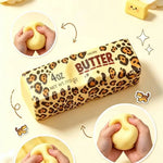 Leopard Print Slow Rebound Butter Stick Super Soft Pink candy Butter Stick Squeezing Toy Elastic 13.5cm