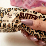Leopard Print Slow Rebound Butter Stick Super Soft Pink candy Butter Stick Squeezing Toy Elastic 13.5cm