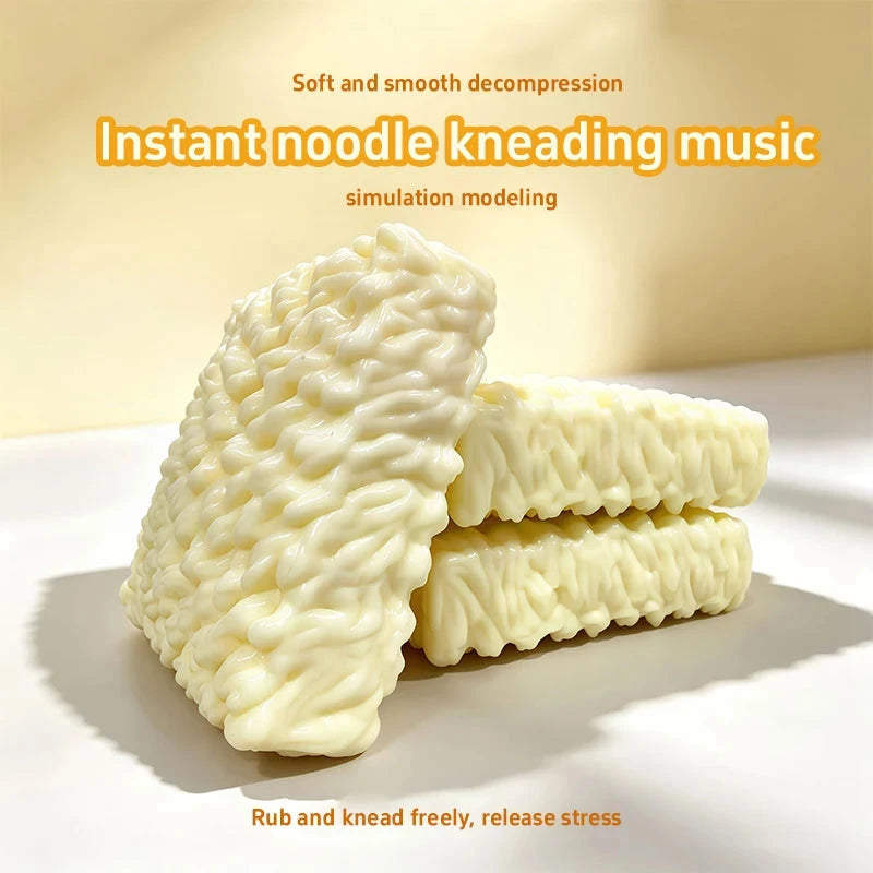 Crunchy Noodle Squishy Fidget Crispy Handmade Ball Relieve Stress Boredom Asmr Sensory Christmas Gifts
