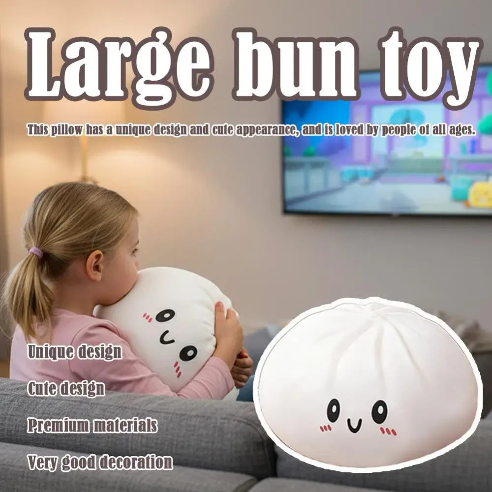 Giant Dumpling Plush Pillow