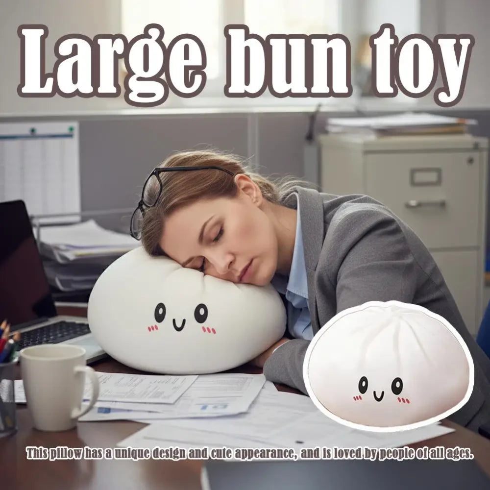Giant Dumpling Plush Pillow