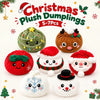 Christmas Plush Squishy Bun 5pc