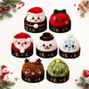 Christmas Plush Squishy Bun 5pc
