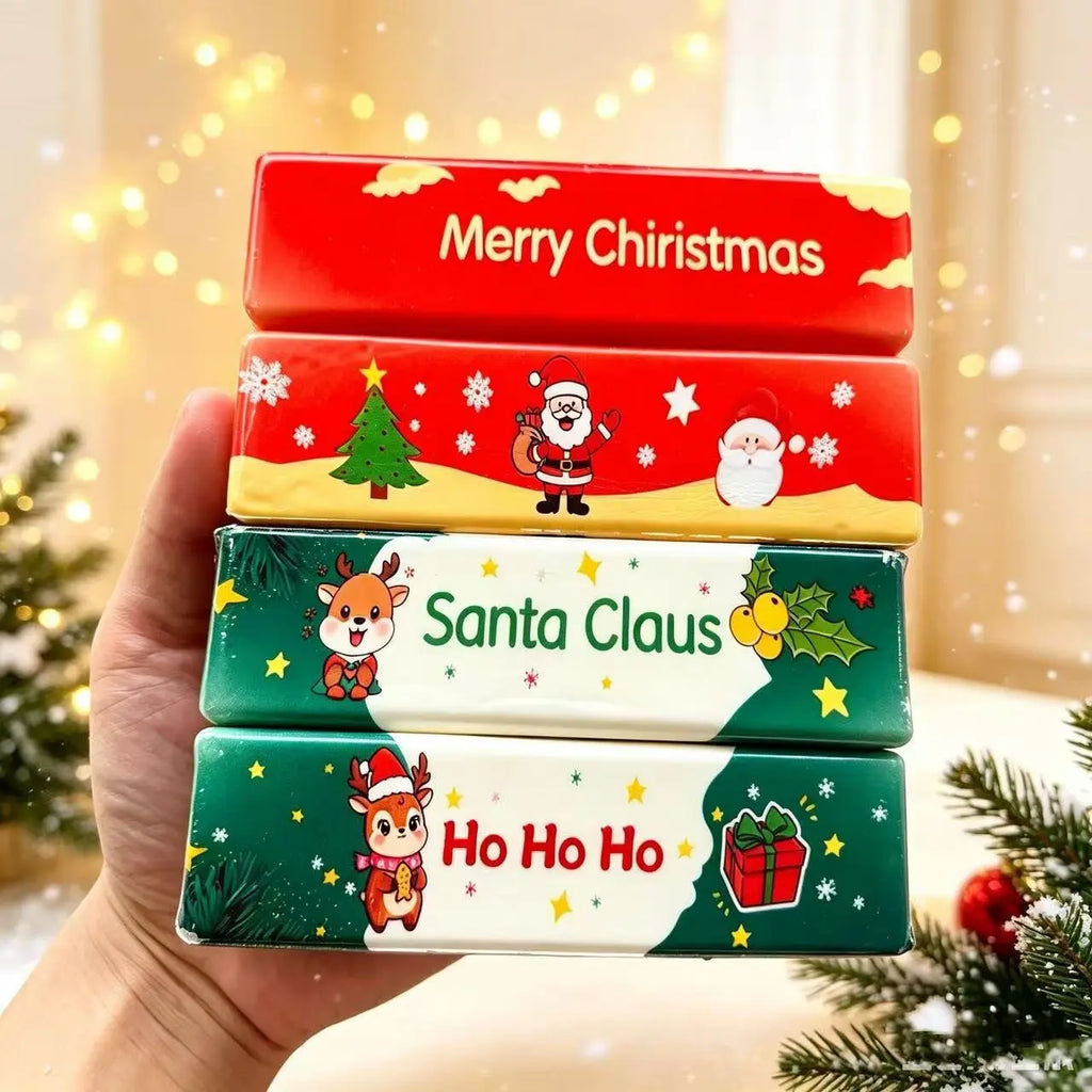 2026 New Christmas Edition Slow Rising Squishy Toy Butter Stick Ultra Soft Wet Squeeze Fidget Toy Stress Relief Party Favor Gift