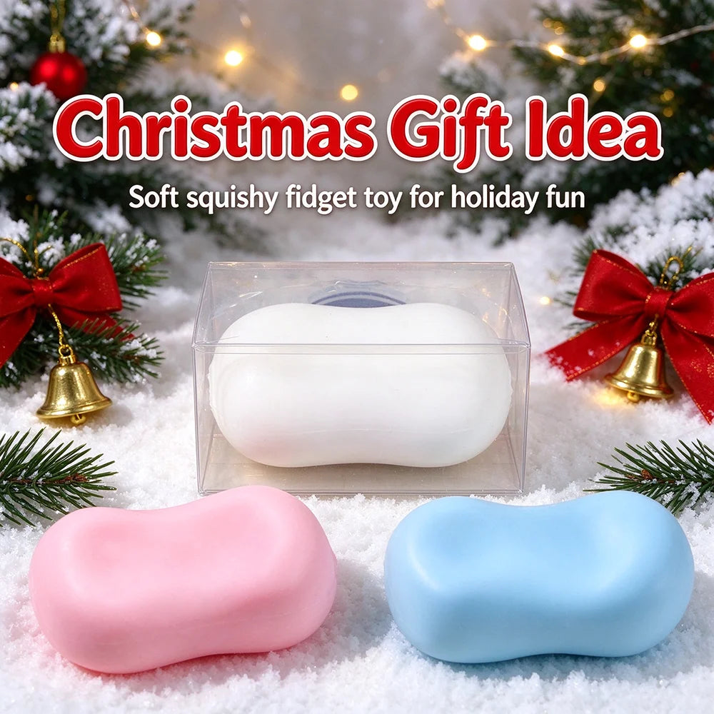 Creative Soap Shape Squishy Toy Sensory t Stress Relief Toy Black Friday Christmas Present