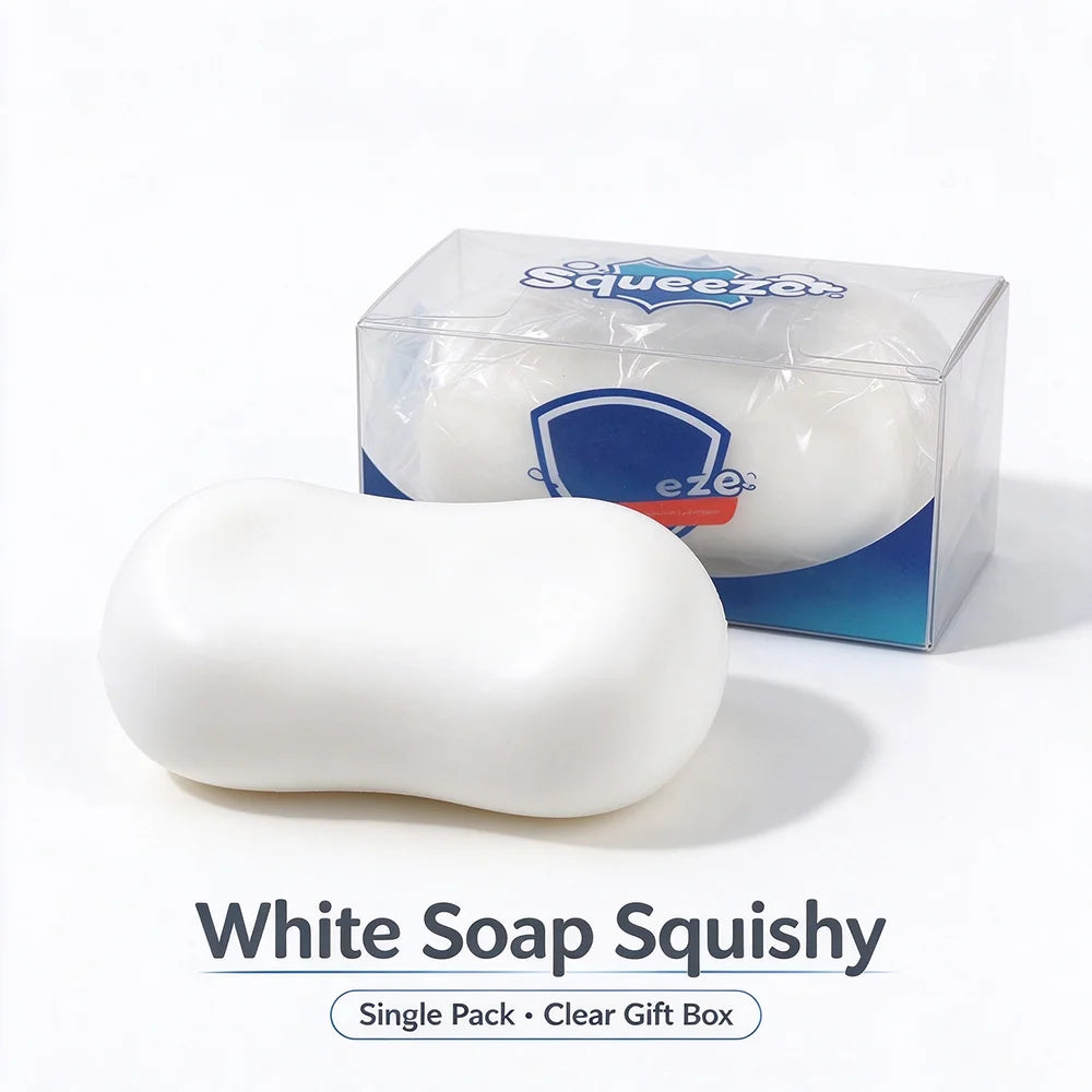 Creative Soap Shape Squishy Toy Sensory t Stress Relief Toy Black Friday Christmas Present