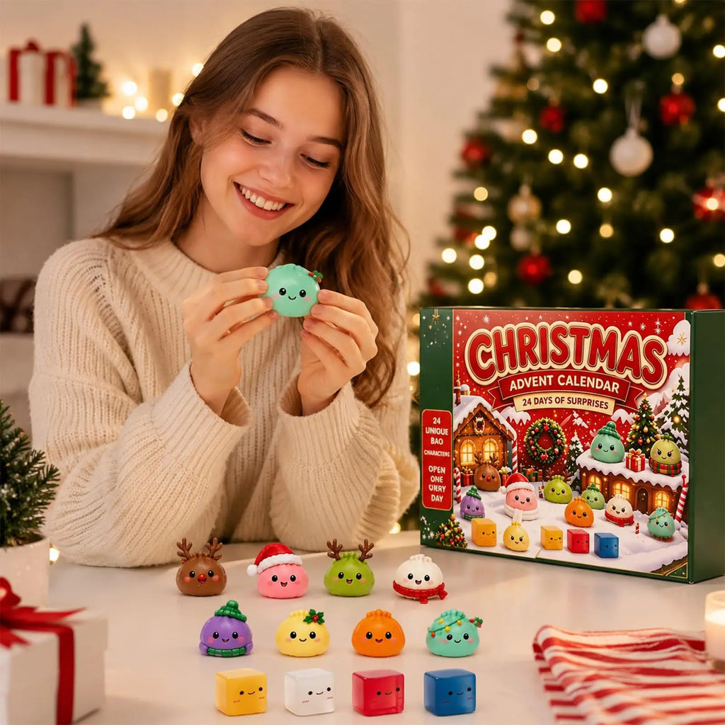2026 Christmas Squishies Advent Calendar, 24-Day Countdown for Adults ...