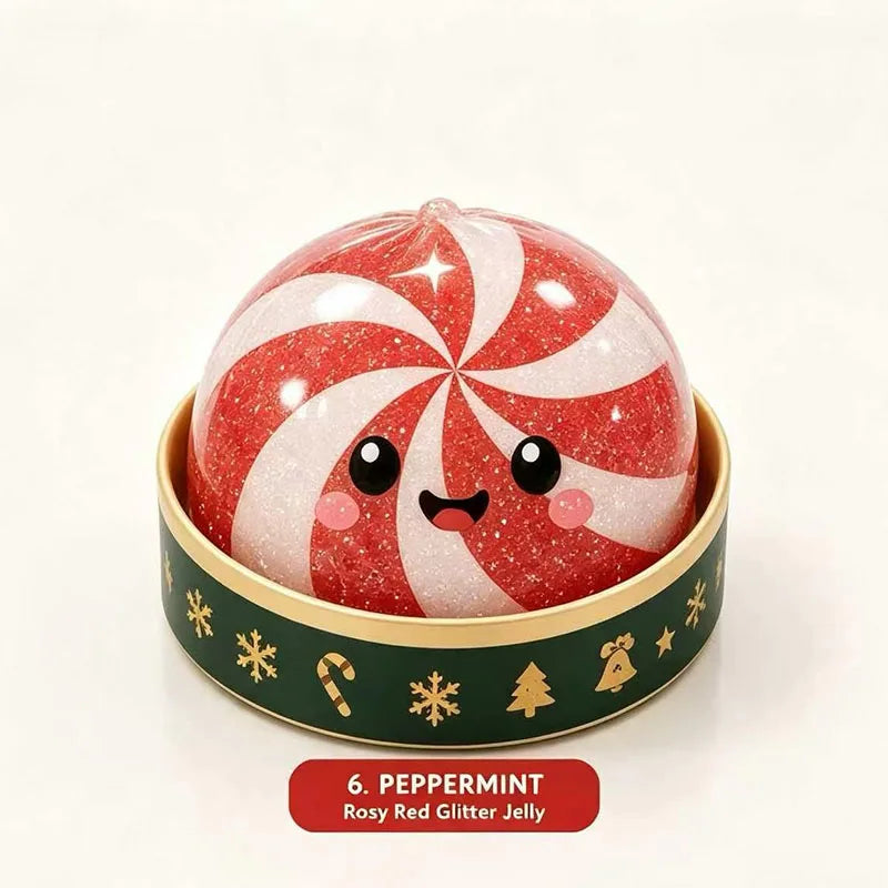 2026 RANDOM ew Santa Claus Elk Dumpling Shape Stress Relief Squeeze Toy Christmas Party Favor Toys Gifts For Adult