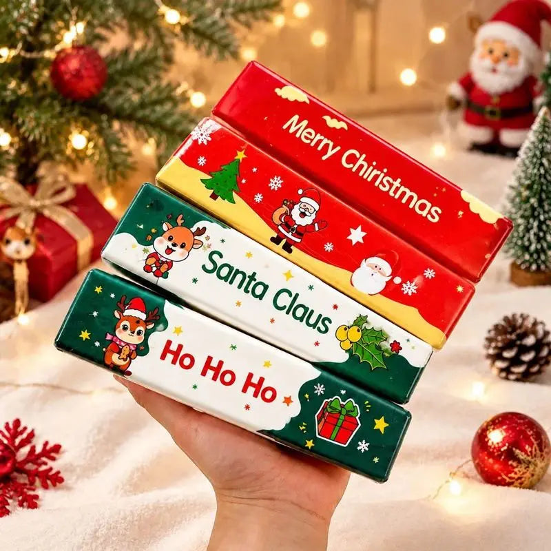 2026 New Christmas Edition Slow Rising Squishy Toy Butter Stick Ultra Soft Wet Squeeze Fidget Toy Stress Relief Party Favor Gift