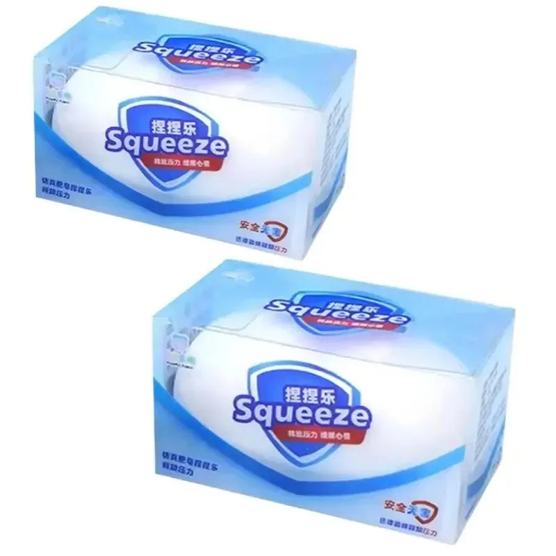 Crunchy Soap Ball Squishy Stress Ball Filled Soft Squeeze Fidget Toy Anti-Stress Anxiety Relief Hand Decompression Toy**
