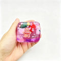 2026 Christmas Ice Cube Squishy Maltose Texture Stress Relief Santa Design