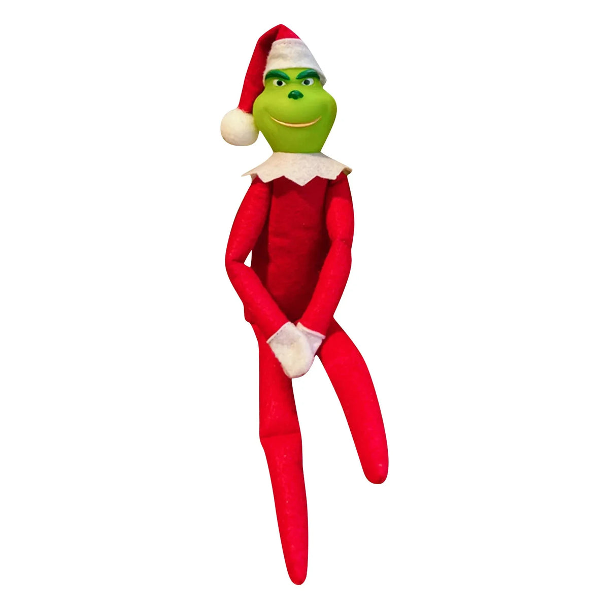 Christmas Elf Doll Plush Toy Figures Stocking Stuffer Shelf Accessories Decoration