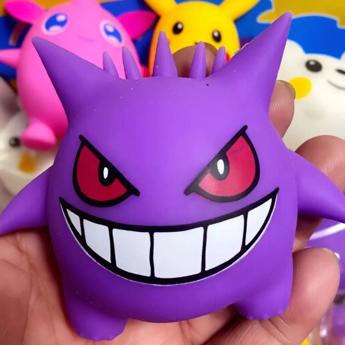 Cute Pokemon Cartoon Pikachu Squeeze Rebound Pinch Music Suitable for Fans to Relieve Stress Knead Figurines Party Gift