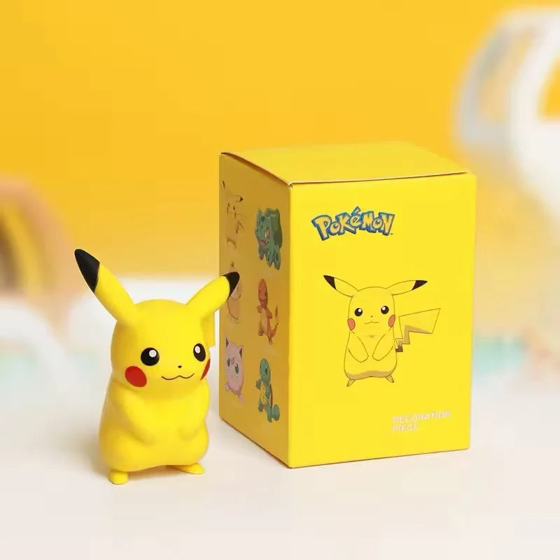 Cute Pokemon Cartoon Pikachu Squeeze Rebound Pinch Music Suitable for Fans to Relieve Stress Knead Figurines Party Gift