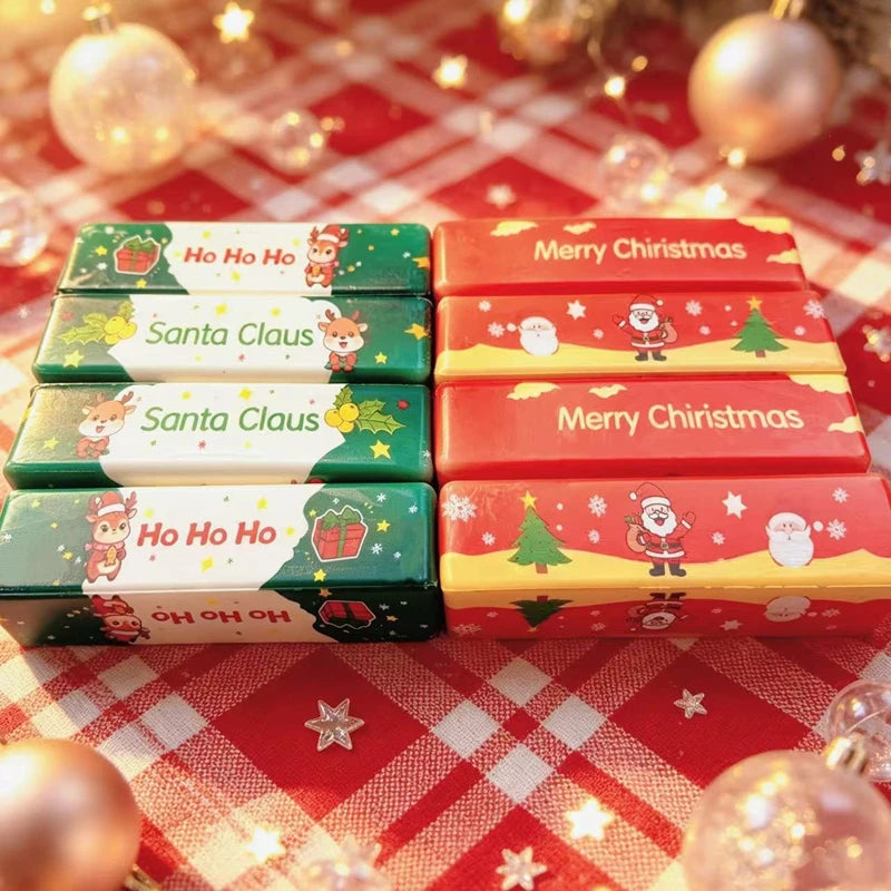 2026 New Christmas Edition Slow Rising Squishy Toy Butter Stick Ultra Soft Wet Squeeze Fidget Toy Stress Relief Party Favor Gift