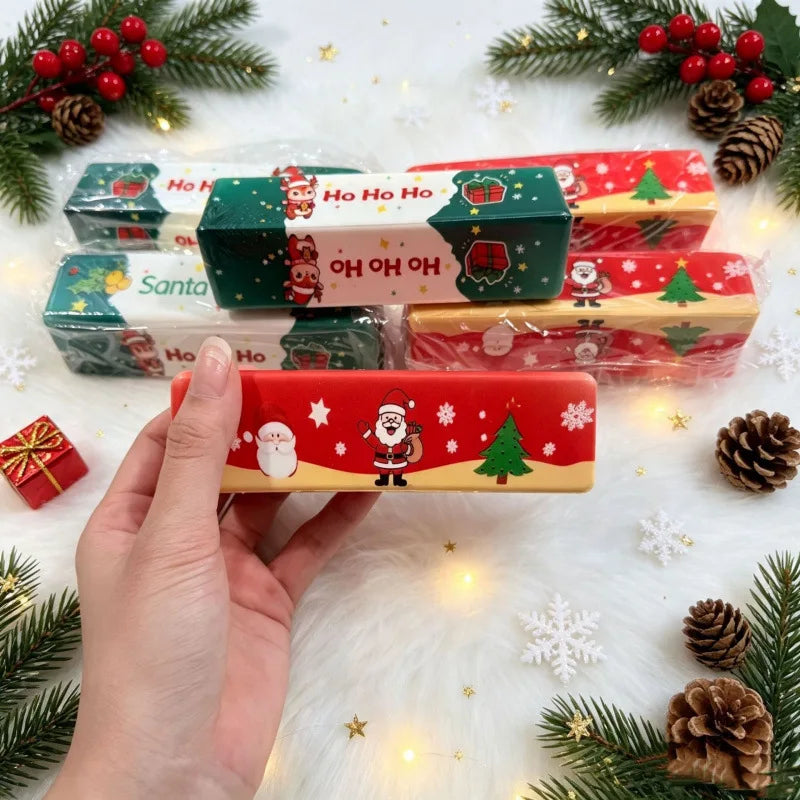 2026 New Christmas Edition Slow Rising Squishy Toy Butter Stick Ultra Soft Wet Squeeze Fidget Toy Stress Relief Party Favor Gift